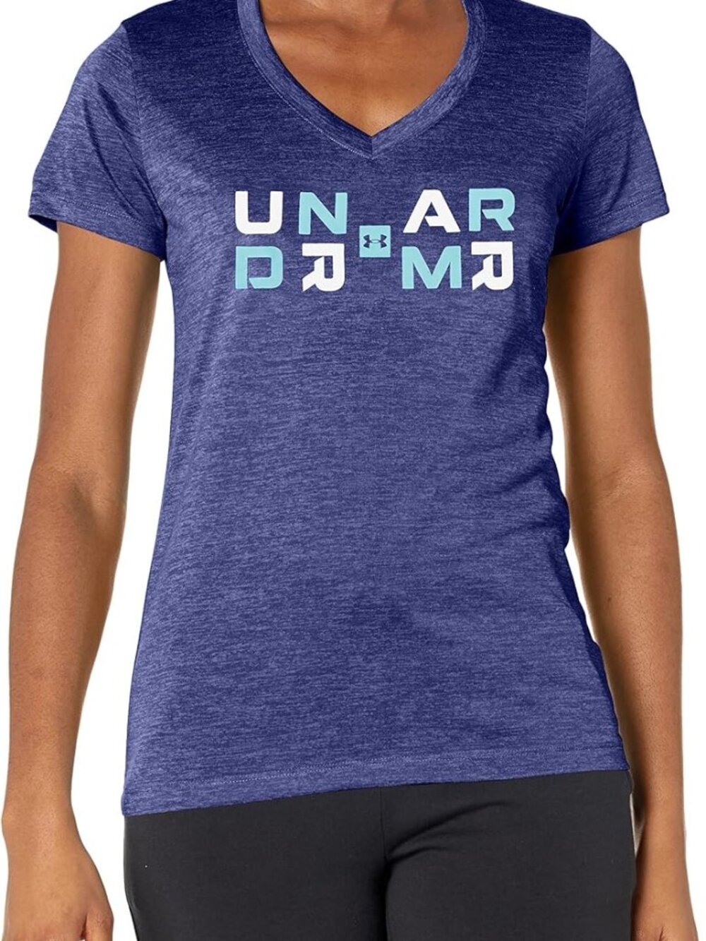 Under Armour Short Sleeve Blue Top - Picture 1 of 3